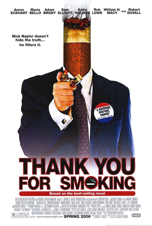 Thank You for Smoking movie poster