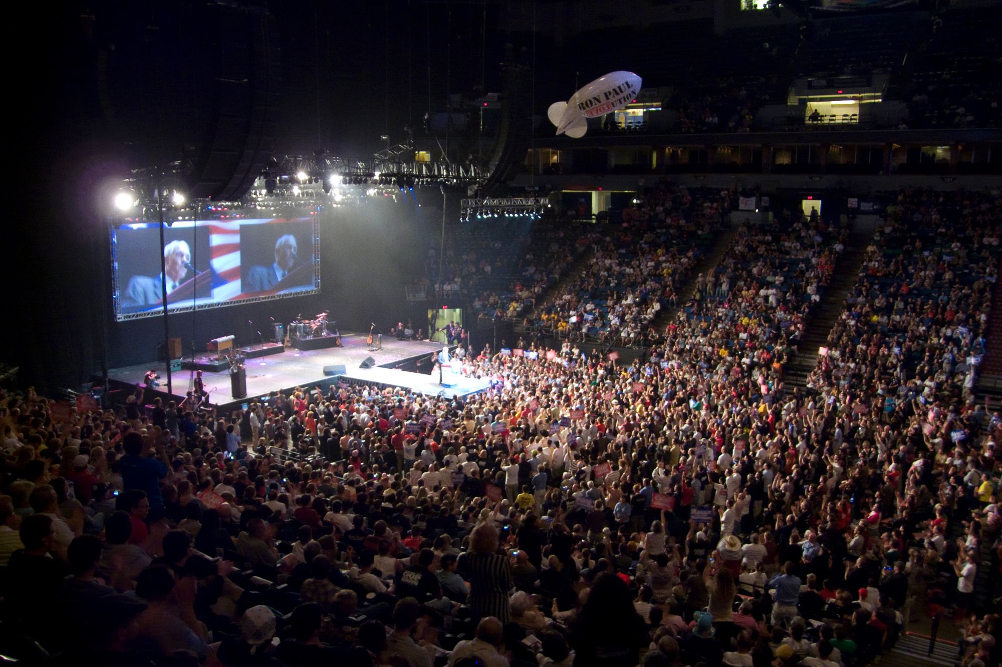 Crowd at Rally for the Republic