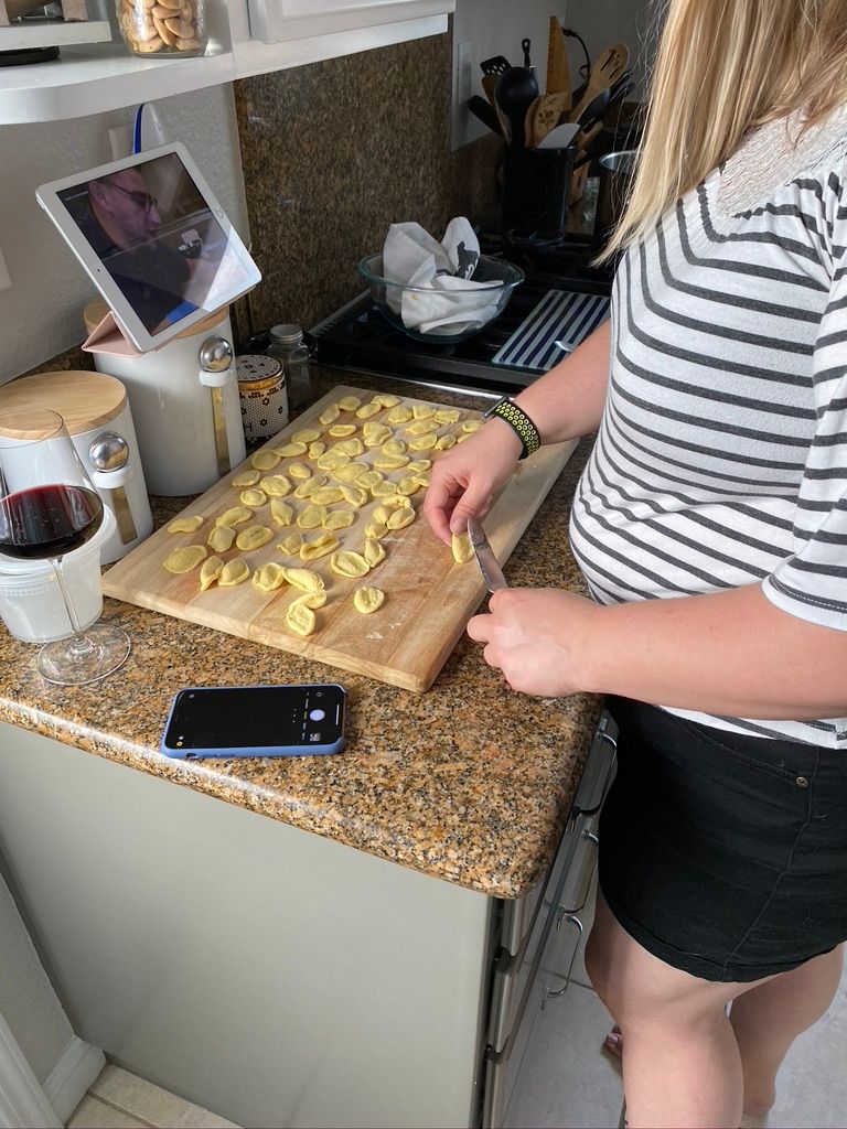 Making pasta with Vina Enoteca